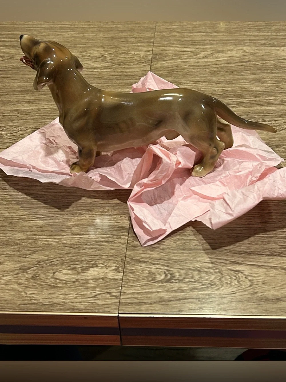 Ceramic Dachshund Figurine - Picture 2 of 5